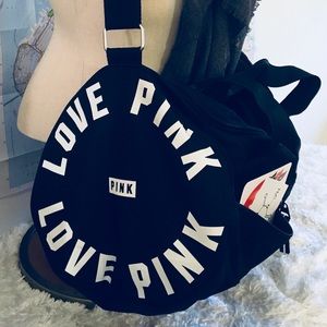 NWOT PINK Duffel Bag